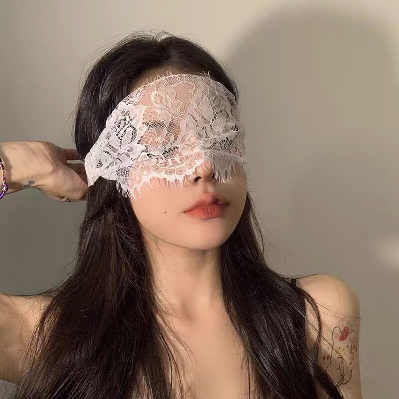 Black Lace Sexy Eye Mask Sexy Bundle Bracelet Props