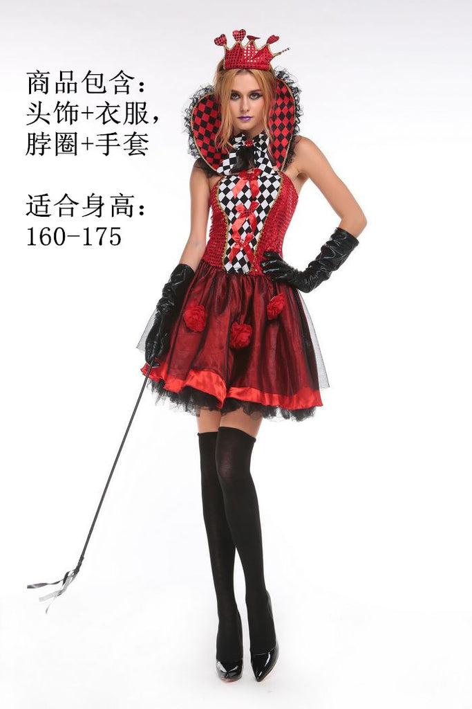 Queen Of Hearts Sexy Outfit, Sexy King Of Hearts Costume