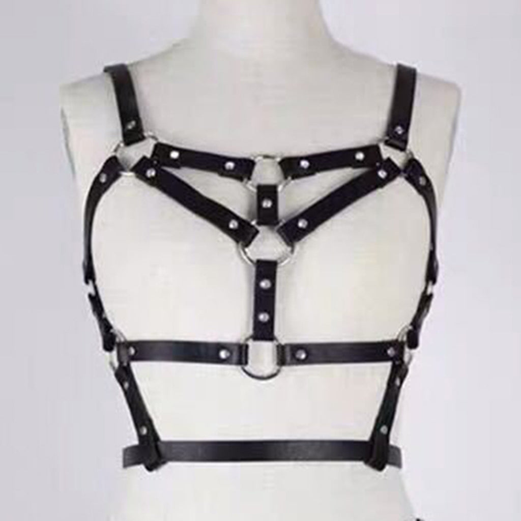 Ladies Leather Belts Leather Clothing Bondage Suits PU Leather Belts For Women