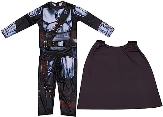 Star Wars The Mandalorian Youth Halloween Costume Kids Cosplay Costume