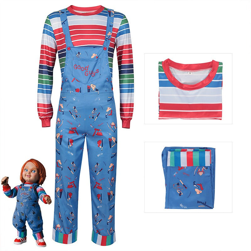 Ghost Baby Chucky Second Season Cos Clothing Chucky Cosplay Clothing Children'S Suit